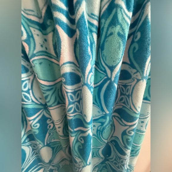 Lilly Pulitzer. Bridgette Strapless Smocked Dress. Size Medium. - Picture 6 of 8